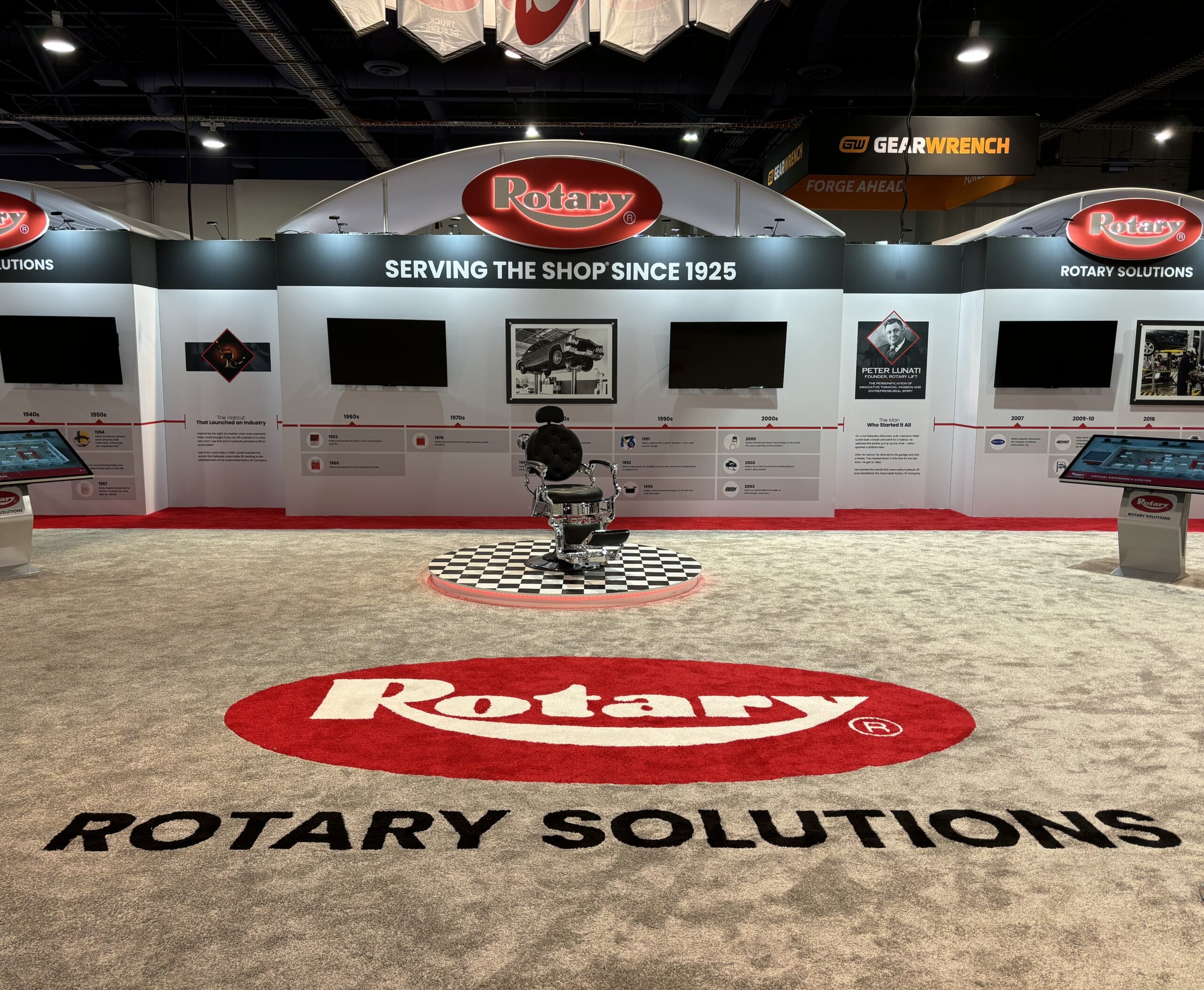 Rotary Solutions Trade Show Booth