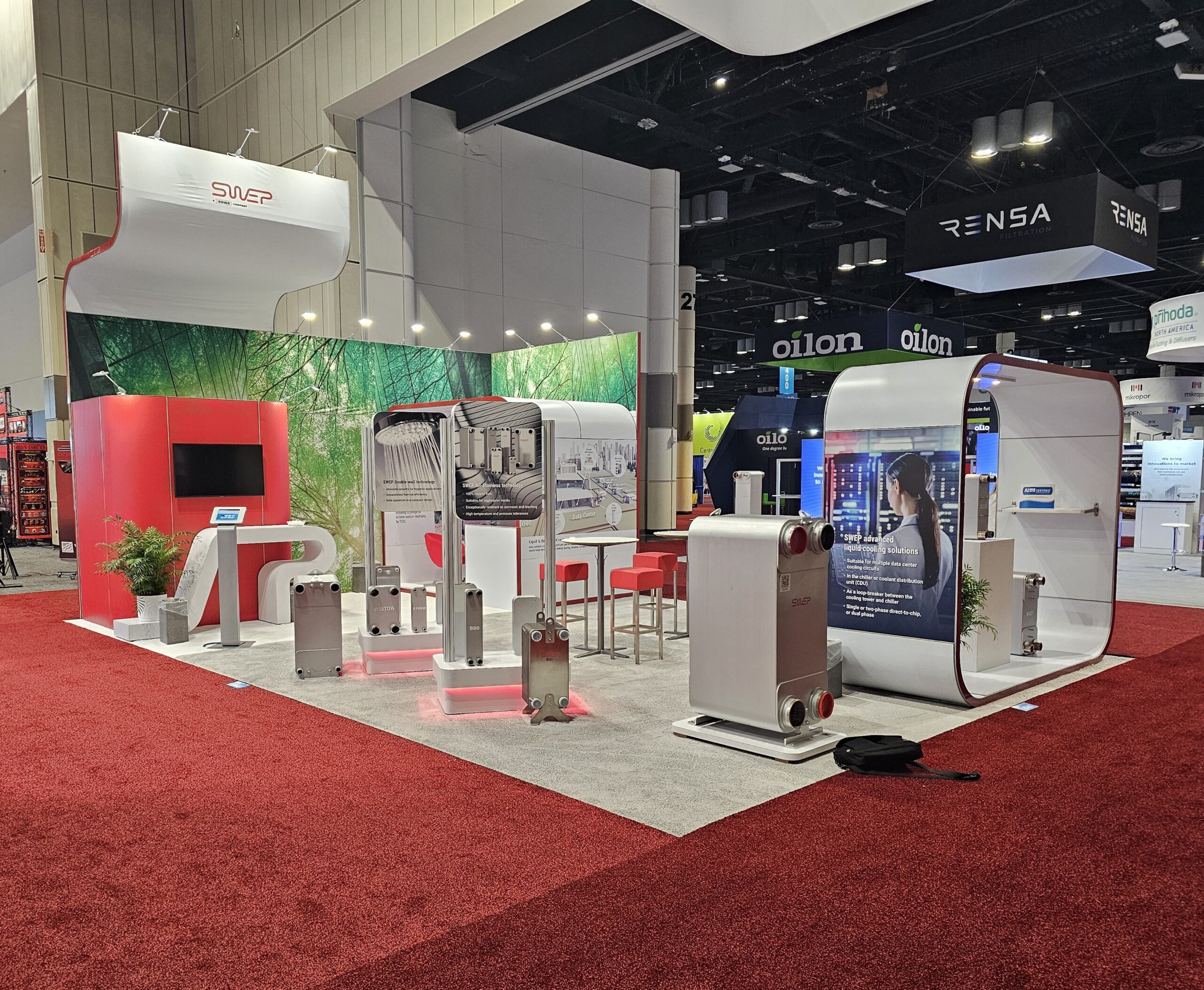 SWEP Trade Show Booth